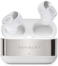 Devialet Gemini II True Wireless Earbuds - Iconic White - Premium Sound Quality & Noise Cancellation - Ideal for Daily Music & Commute