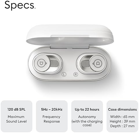 Devialet Gemini II True Wireless Earbuds - Iconic White - Premium Sound Quality & Noise Cancellation - Ideal for Daily Music & Commute