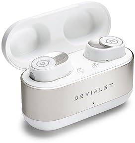 Devialet Gemini II True Wireless Earbuds - Iconic White - Premium Sound Quality & Noise Cancellation - Ideal for Daily Music & Commute