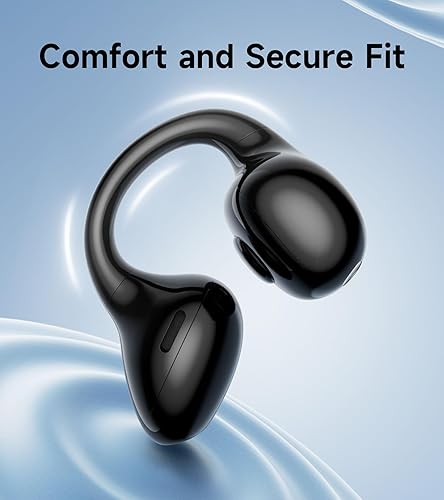 Edifier LolliClip True Wireless Earbuds: Bluetooth 5.4, ANC, Health Monitoring, Spatial Audio, Black