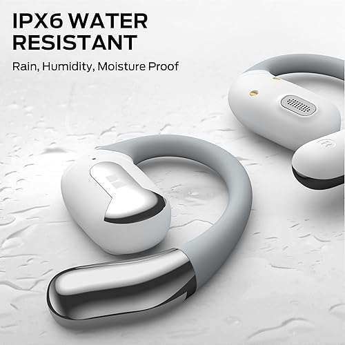 Monster Wireless Open Ear Headphones, Bluetooth 5.4, 24H Playback, Crystal Clear Calls