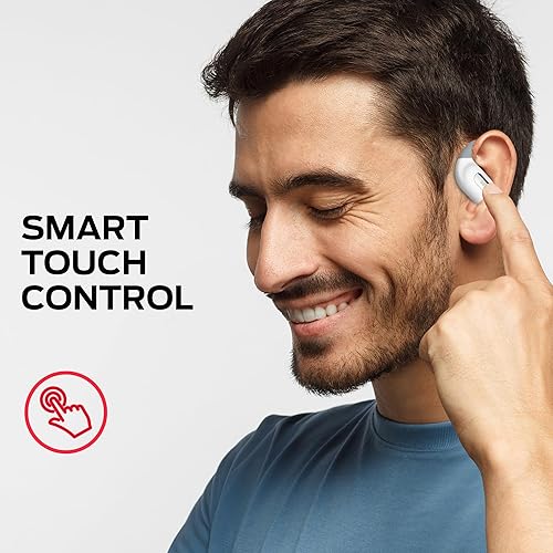 Monster Wireless Open Ear Headphones, Bluetooth 5.4, 24H Playback, Crystal Clear Calls
