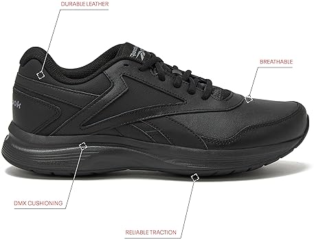 Reebok Men's Walk Ultra 7 DMX Max 4e Cross Trainer - Ultimate Comfort and Support