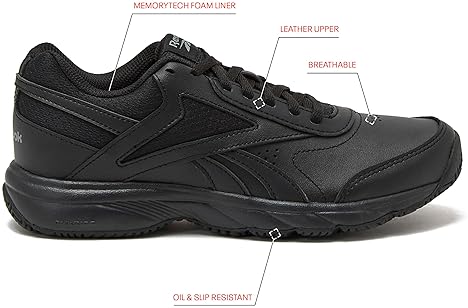 Reebok Women's Reebok Work N Cushion Non-Slip Work Shoes - Stay Safe at Work