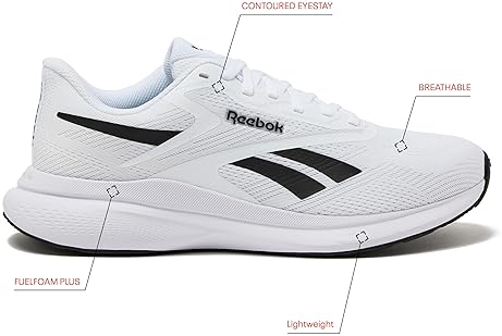 Reebok Energen Run 4 Men's Running Shoes, Lightweight Athletic Sneakers Size 6.5-14