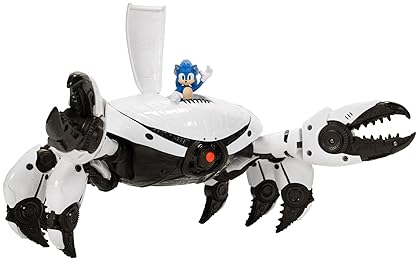 Sonic The Hedgehog Sonic 3 Movie Crab Mech Playset with Sonic Figure - Officially Licensed Toy Set for Kids