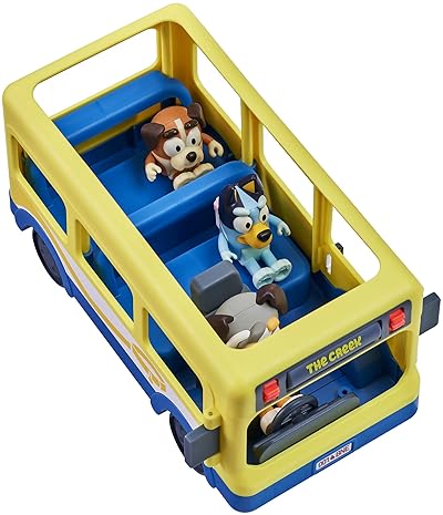Moose Toys Bluey Bus and Friends 2.5-3 inch Figures | Amazon Exclusive