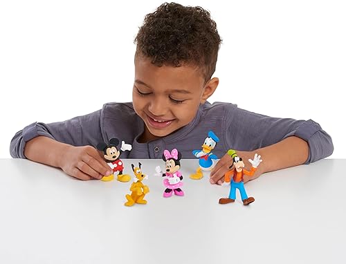 Disney Mickey Mouse Figure Set, 5-Pack Kids Toys, Ages 3+, by Just Play
