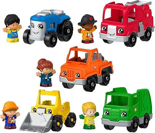 Fisher-Price Little People Toddler Playset with 10 Toys for Preschool Pretend Play - Ages 1+