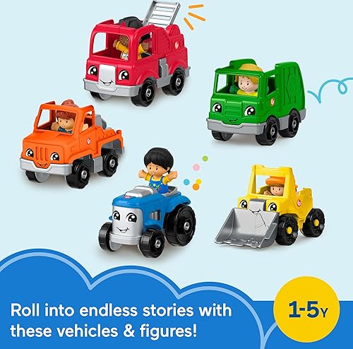Fisher-Price Little People Toddler Playset with 10 Toys for Preschool Pretend Play - Ages 1+