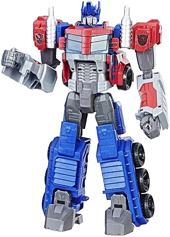 Hasbro Heroic Optimus Prime Action Figure - Large-Scale Transformer Toy Truck - Ages 6+, 11-inch (Amazon Exclusive)