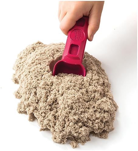 Spin master Kinetic Sand Box Set with 2lbs Play Sand, Molds & Tools - Sensory Toys for Kids 3+