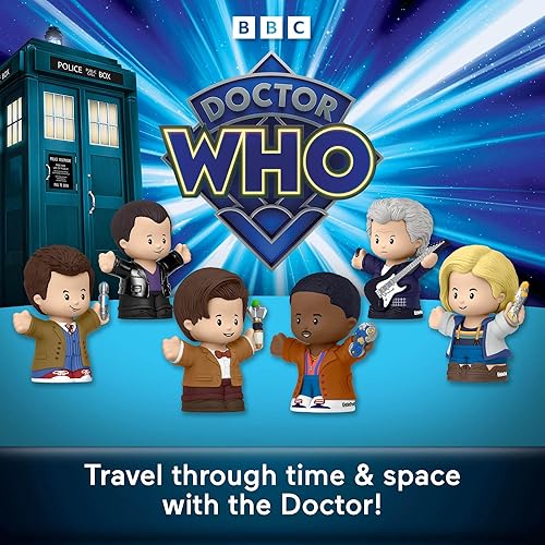 Fisher Price Doctor Who TV Series Special Edition Little People Collector Set - 6 Characters Display Package for Adult Fans