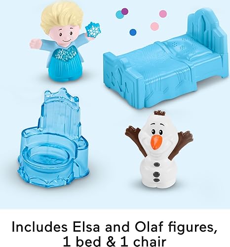Fisher-Price Disney Frozen Elsa Ice Palace Playset for Toddlers 18+ Months