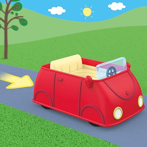 Hasbro Peppa Pig Little Vehicle Playset: Helicopter, Camper, Car, 5 Figures, Ages 3+, Preschool Toys