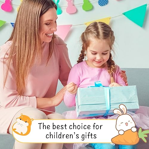 Supergfs Hamster Care Center Pretend Playset Toy for Kids - Educational & Realistic Pet Toys