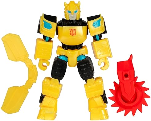 Hasbro Transformers MixMashers Bumblebee Custom Action Figure & Accessories, 5-Inch Robot Toy for Kids 4+