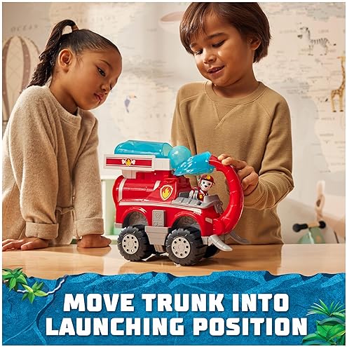 Spin Master PAW Patrol Marshall Elephant Firetruck Toy with Projectile Launcher - Kids Toys for Boys & Girls, Ages 3+