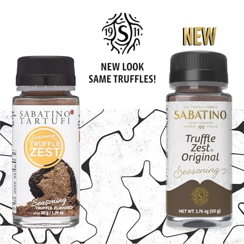 SABATINO TARTUFI TRUFFLE ZEST SEASONING - VEGAN GOURMET POWDER, 1.76 OZ