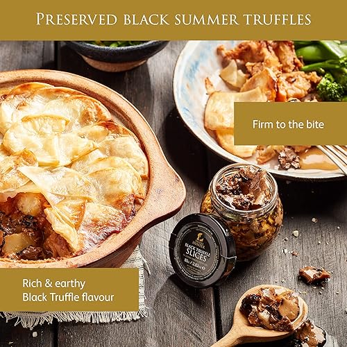 TruffleHunter Premium Black Truffle Slices - 2.82 Oz