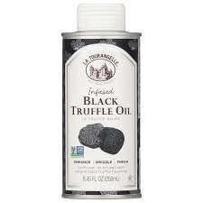 La Tourangelle Black Truffle Oil - Gourmet Earthy Flavor for Pasta, Popcorn, Vegetables - 8.45 fl oz