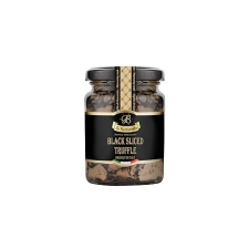 La Rustichella Italian Vegan Black Truffle Slices - Gluten-Free & Cholesterol-Free (3.17 oz)