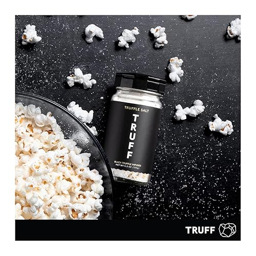 TRUFF Black Truffle Salt - 5.3 oz Gourmet Seasoning
