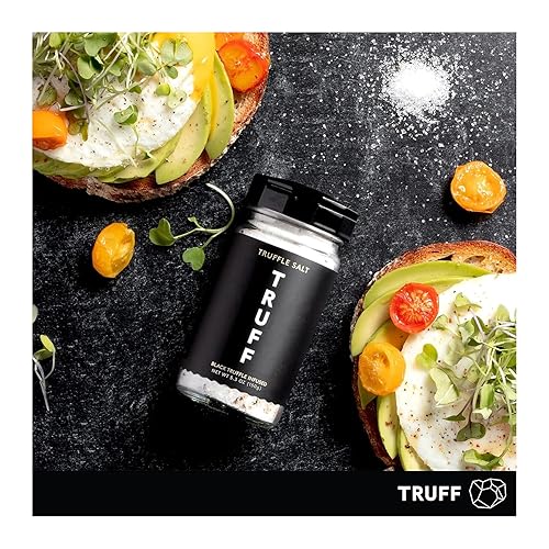 TRUFF Black Truffle Salt - 5.3 oz Gourmet Seasoning