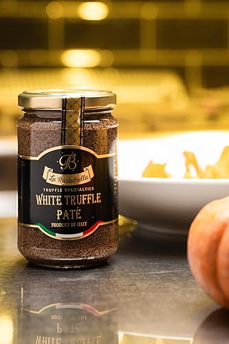 La Rustichella White Truffle Patè - Vegan, Gluten-Free, Cholesterol-Free - 100% Made in Italy (3.17 oz)
