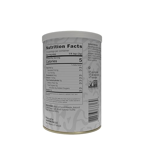 Sabatino Truffle Zest Seasoning by Sabatino Tartufi - Gourmet All-Purpose Powder, Vegan, Keto-Friendly - 5.29 oz