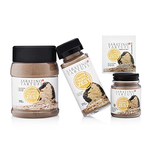 Sabatino Truffle Zest Seasoning by Sabatino Tartufi - Gourmet All-Purpose Powder, Vegan, Keto-Friendly - 5.29 oz