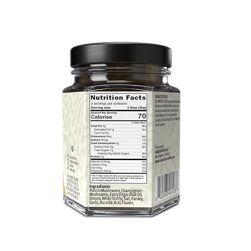 Sabatino Tartufi White Truffle Cream 3.2 oz - Luxurious Flavor Enhancer