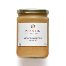 PLANTIN Bianchetto Tartufata White Truffle Sauce 15.9 Oz | Imported French Delicacy