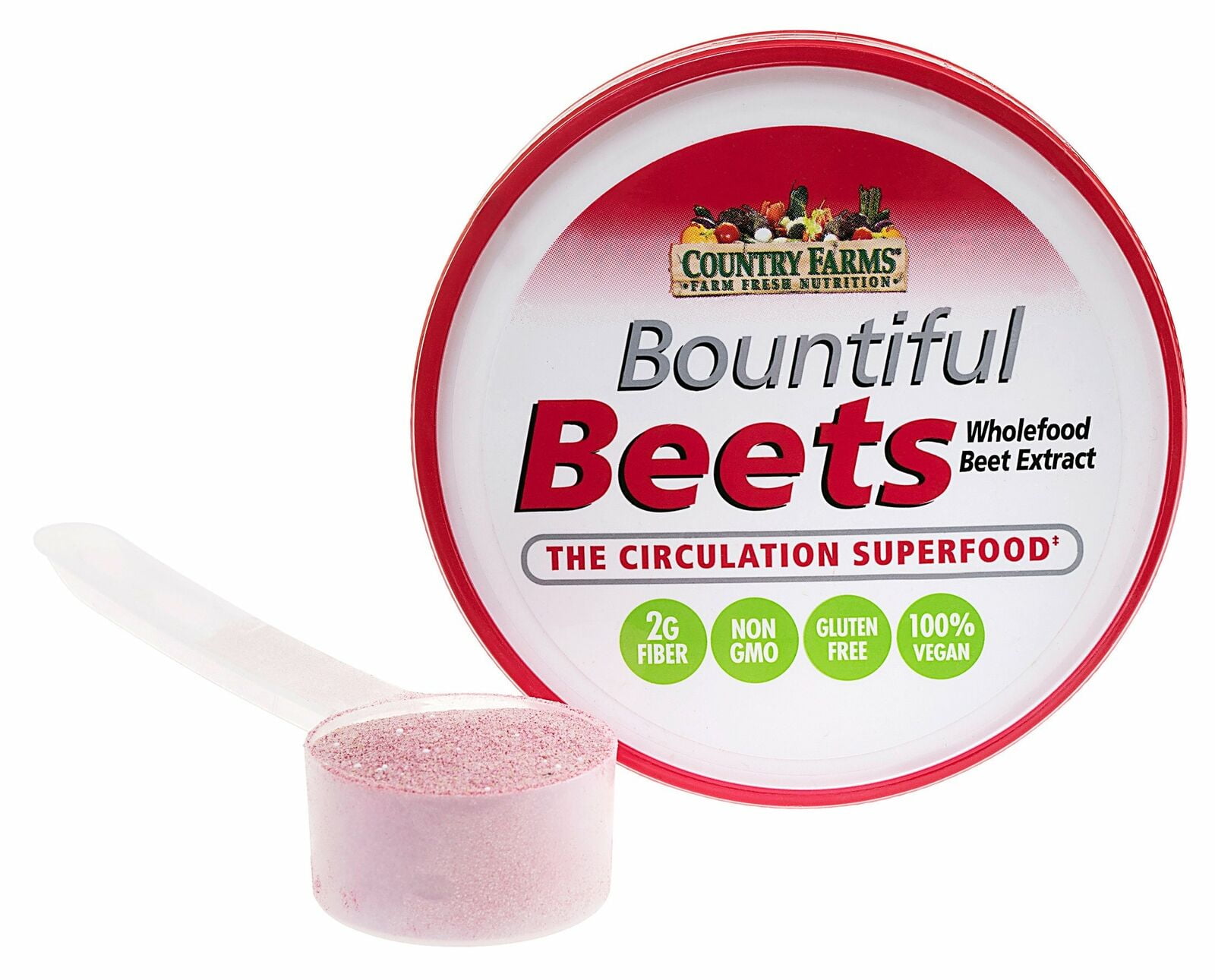 COUNTRY FARMS ORGANIC BEET POWDER EXTRACT, NATURAL FLAVOR, 4-PACK, 10.6OZ