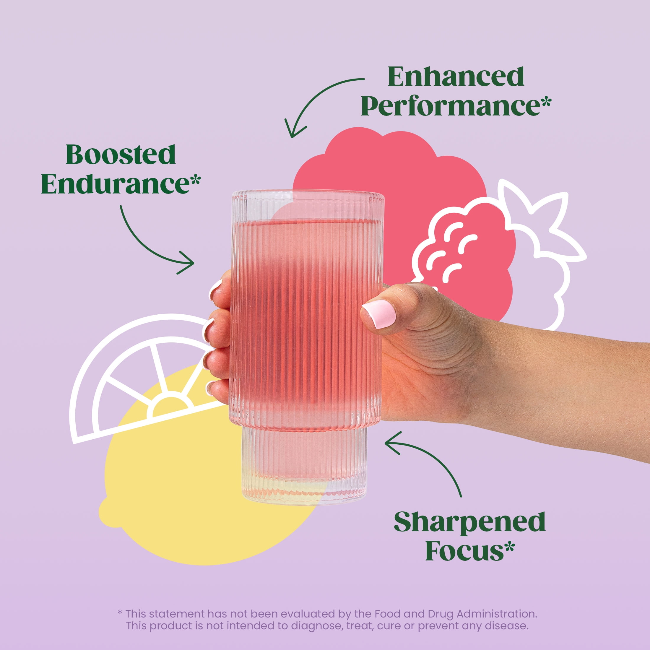 BLOOM NUTRITION RASPBERRY LEMONADE PRE-WORKOUT FOR HIGH ENERGY, 25 SERVINGS