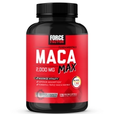 Force Factor Premium Maca Root Capsules for Vitality & Performance - 2000mg, 120ct