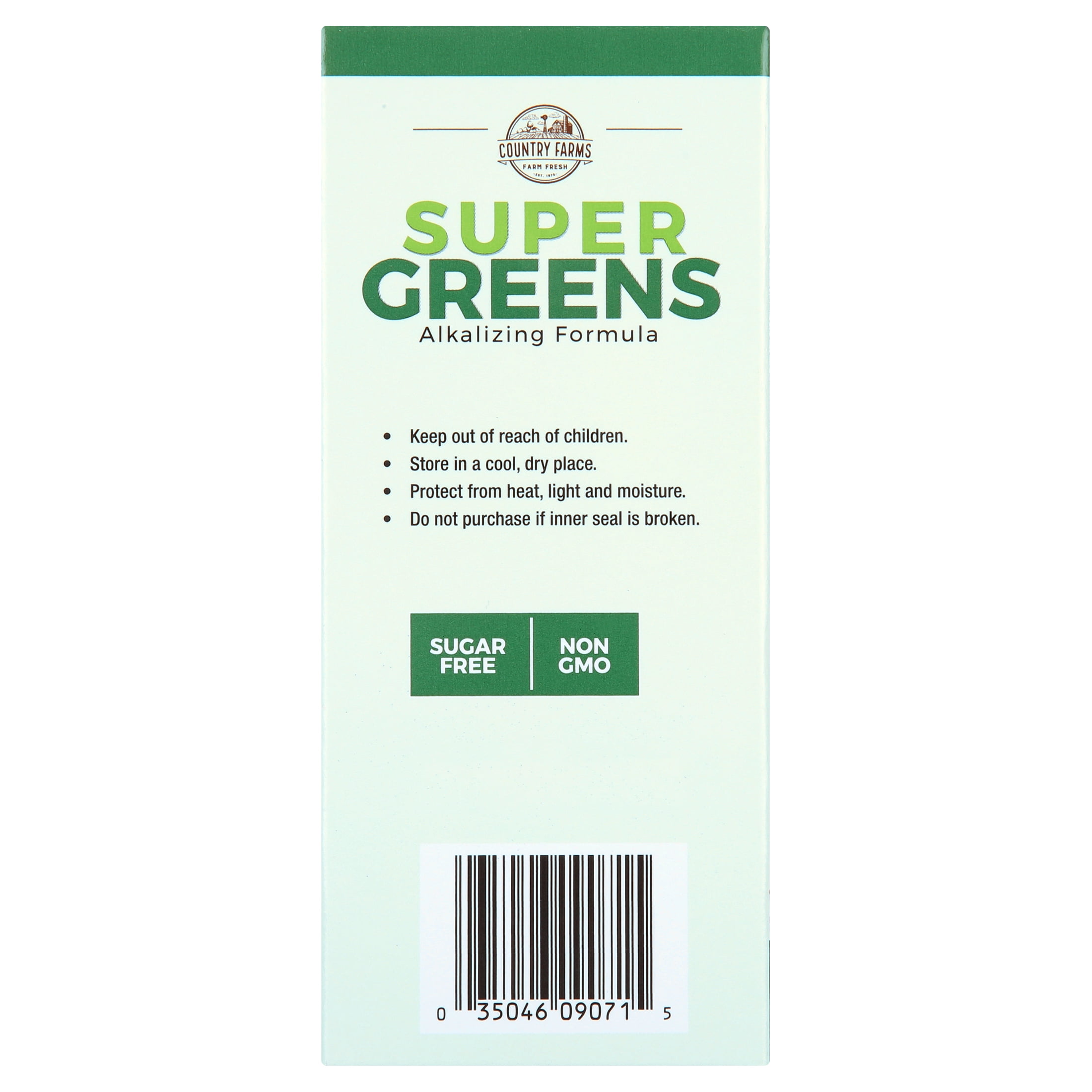 COUNTRY FARMS SUPER GREENS VEGICAPS - WHOLE FOOD SUPPLEMENT WITH 32 SUPERFOODS, ANTIOXIDANTS & PROBIOTICS - 60 COUNT