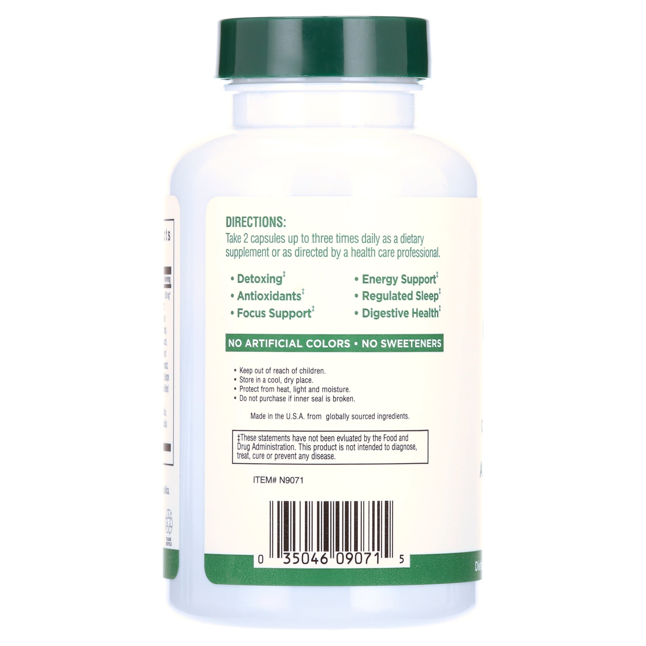 COUNTRY FARMS SUPER GREENS VEGICAPS - WHOLE FOOD SUPPLEMENT WITH 32 SUPERFOODS, ANTIOXIDANTS & PROBIOTICS - 60 COUNT