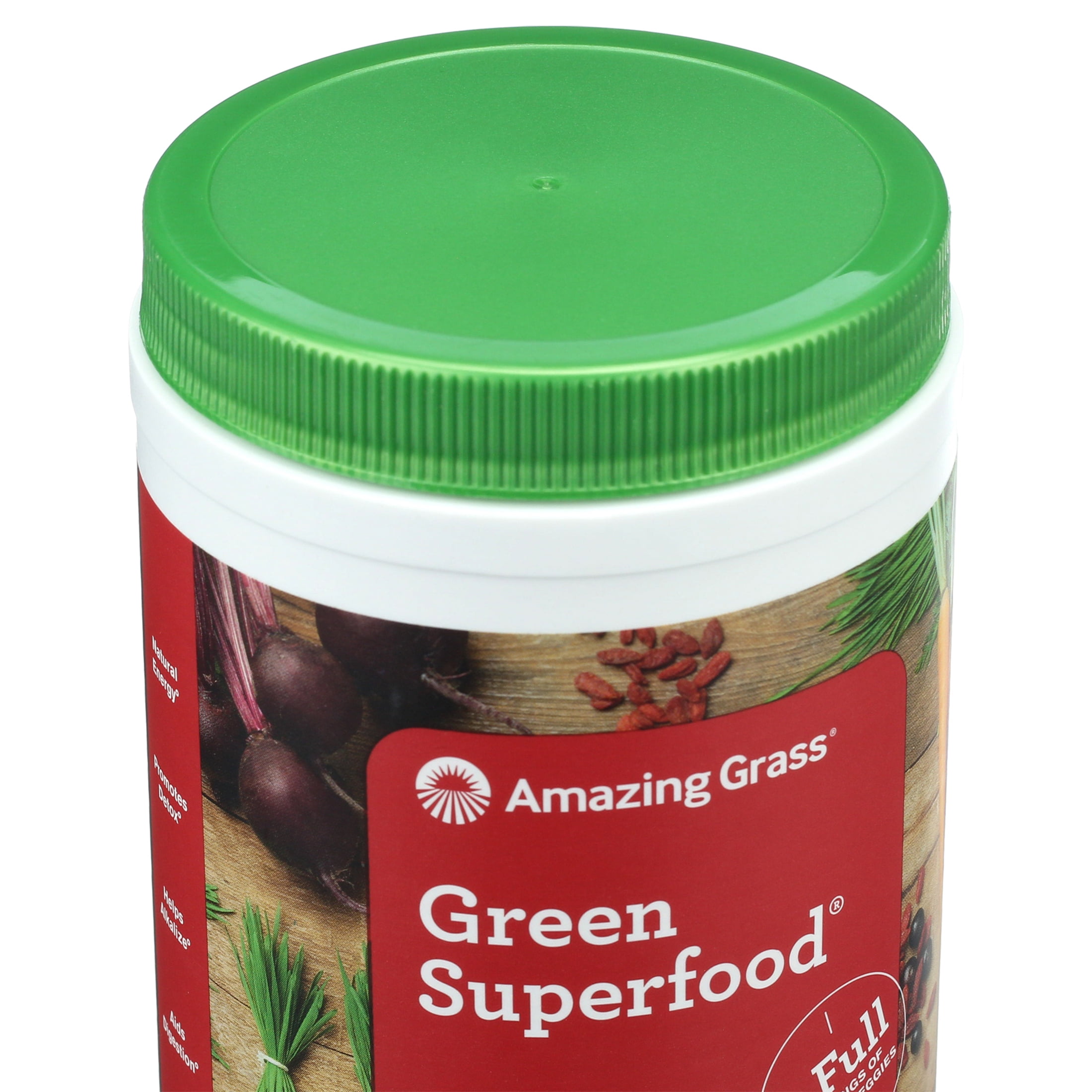 Amazing Grass Organic Berry Green Superfood Powder, 17oz Bottle - 60 Servings