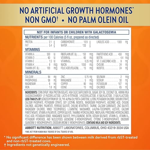 Similac 360 Total Care Sensitive Infant Formula with 5 HMO Prebiotics - Non-GMO Baby Formula Powder, 30.2oz Can