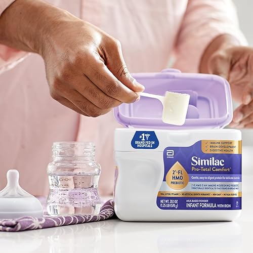 Similac Pro-Total Comfort Infant Formula with Iron, 20.1oz Tub