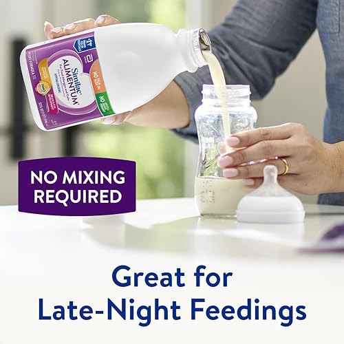 Similac Alimentum Hypoallergenic Infant Formula | 2'-FL HMO | Ready-to-Feed | 32 fl oz Bottle | Pack of 6