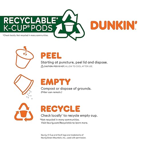 Dunkin' Original Blend Medium Roast Coffee K-Cups (60 Pods)