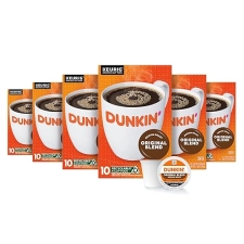 Dunkin' Original Blend Medium Roast Coffee K-Cups (60 Pods)