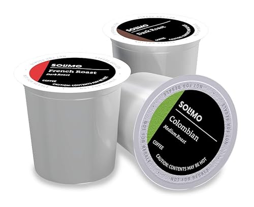 Solimo Coffee Pods Variety Pack for Keurig 2.0 Brewers, 100 Count