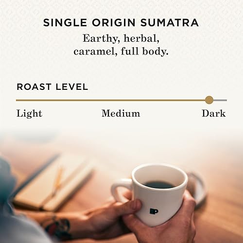 Peet's Coffee Dark Roast Sumatra Keurig K-Cup Pods - 32 Count