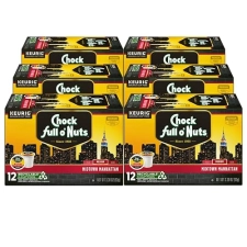 Chock Full o'Nuts Midtown Manhattan Coffee K-Cup Pods, 12 CT x 6 Pack