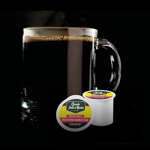 Chock Full o'Nuts Midtown Manhattan Coffee K-Cup Pods, 12 CT x 6 Pack