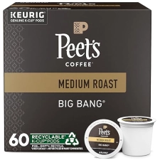 Peet's Coffee Big Bang Medium Roast K-Cup Pods - 60 Count