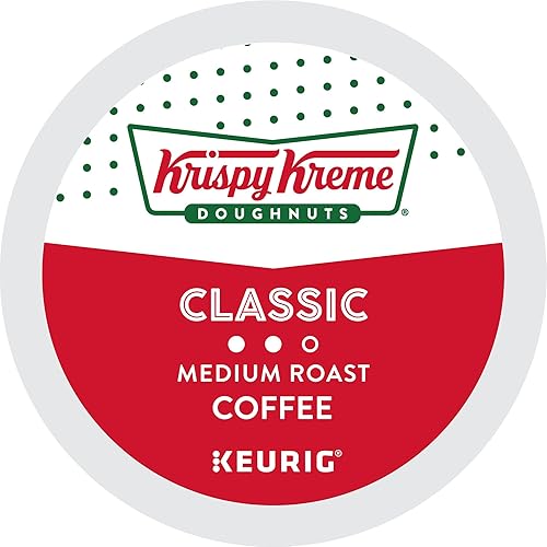 Keuring Green Mountain Krispy Kreme Classic Medium Roast Coffee K-Cup Pods, 32 Count